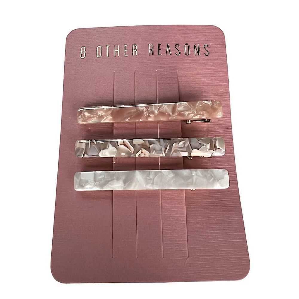 8 Other Reasons Resin Barrette NWT - Picture 5 of 8